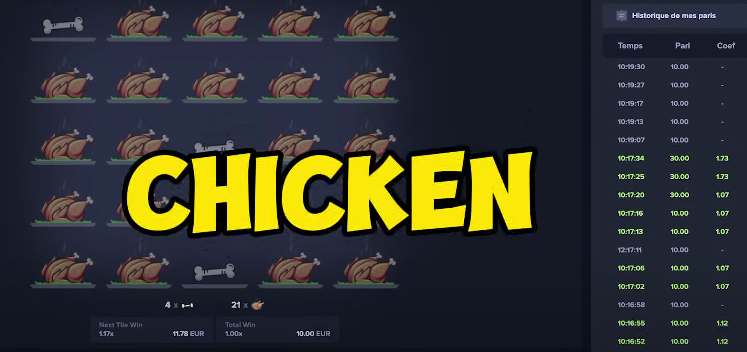 Chicken MyStake Piratage